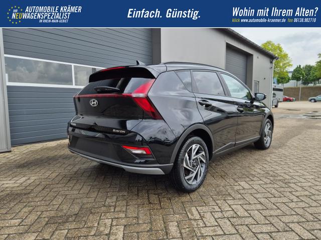 Hyundai BAYON Trend 1.0 T-GDI 90PS Automatik Klimaautomatik R&uuml;ckf.Kamera Parksensoren Sitzheizung Lenkradheizung Bluetooth Touchscreen Tempomat Apple CarPlay + Android Auto 16"LM 