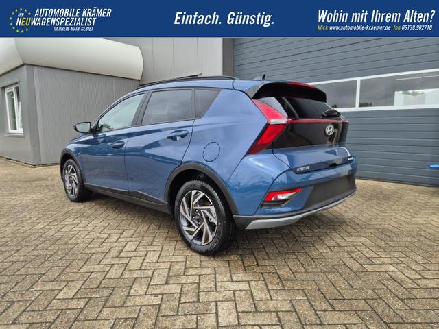 Hyundai BAYON Trend 1.0 T-GDI 90PS Automatik Klimaautomatik R&uuml;ckf.Kamera Parksensoren Sitzheizung Lenkradheizung Bluetooth Touchscreen Tempomat Apple CarPlay + Android Auto 16"LM 