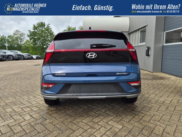 Hyundai BAYON Trend 1.0 T-GDI 90PS Automatik Klimaautomatik R&uuml;ckf.Kamera Parksensoren Sitzheizung Lenkradheizung Bluetooth Touchscreen Tempomat Apple CarPlay + Android Auto 16"LM 