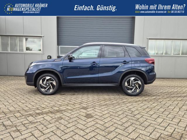 Suzuki Vitara Comfort+ 110PS Automatik MHEV 4x4 ALLGRIP 1.4 Boosterjet Teilleder Navi Klimaautomatik Sitzheizung ACC PDC v+h R&uuml;ckf.Kamera Suzuki-Radio Apple CarPlay Android Auto Touchscreen 2xKeyless 17-LM 