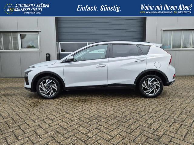 Hyundai BAYON Trend 1.0 T-GDI 90PS Klimaautomatik R&uuml;ckf.Kamera Parksensoren Sitzheizung Lenkradheizung Bluetooth Touchscreen Tempomat Apple CarPlay + Android Auto 16"LM 