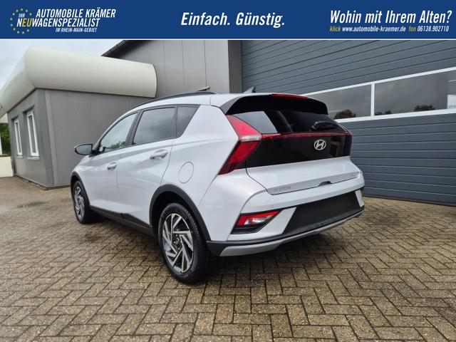 Hyundai BAYON Trend 1.0 T-GDI 90PS Klimaautomatik R&uuml;ckf.Kamera Parksensoren Sitzheizung Lenkradheizung Bluetooth Touchscreen Tempomat Apple CarPlay + Android Auto 16"LM 