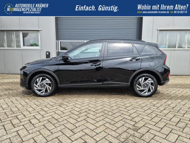 Hyundai BAYON Trend 1.0 T-GDI 90PS Automatik Klimaautomatik R&uuml;ckf.Kamera Parksensoren Sitzheizung Lenkradheizung Bluetooth Touchscreen Tempomat Apple CarPlay + Android Auto 16"LM 