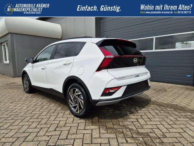 Hyundai BAYON Trend 1.0 T-GDI 90PS Klimaautomatik R&uuml;ckf.Kamera Parksensoren Sitzheizung Lenkradheizung Bluetooth Touchscreen Tempomat Apple CarPlay + Android Auto 16"LM 