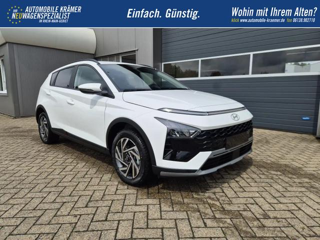 Hyundai BAYON Trend 1.0 T-GDI 90PS Klimaautomatik R&uuml;ckf.Kamera Parksensoren Sitzheizung Lenkradheizung Bluetooth Touchscreen Tempomat Apple CarPlay + Android Auto 16"LM 
