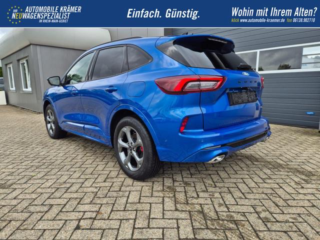 Ford Kuga ST-Line X 243PS PHEV Automatik HuD Matrix-LED schwenkb. AHK elektr. PanoDach Sitzheizung v+h Lenkradheizung Frontscheibe beheizb. Navi SYNC4 Apple CarPlay Android Auto Touchscreen PDC 4xKamera 2xKeyless B+O Sound 18"LM vollelektr. Reichweite 65K 
