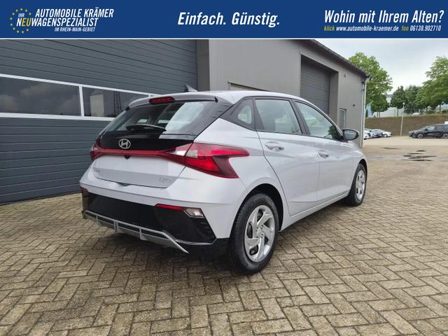 Hyundai i20 1.0 T-GDI 90PS 5-t&uuml;rig Sitzheizung Lenkradheizung R&uuml;ckf.Kamera PDC Klima Apple CarPlay Android Auto Tempomat Touchscreen 