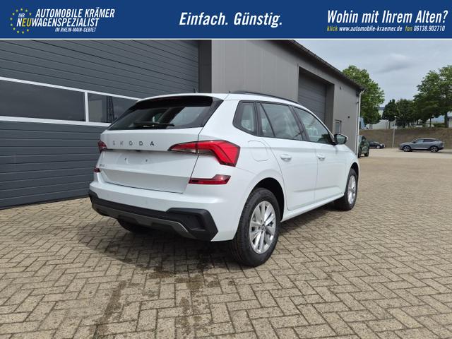 Skoda Kamiq 1.0 TSI 115PS DSG Selection R&uuml;ckf.Kamera PDC v+h Sitzheizung Klimaautomatik Skoda-Radio Apple CarPlay + Android Auto Tempomat Garantieverl&auml;ngerung 16"LM 