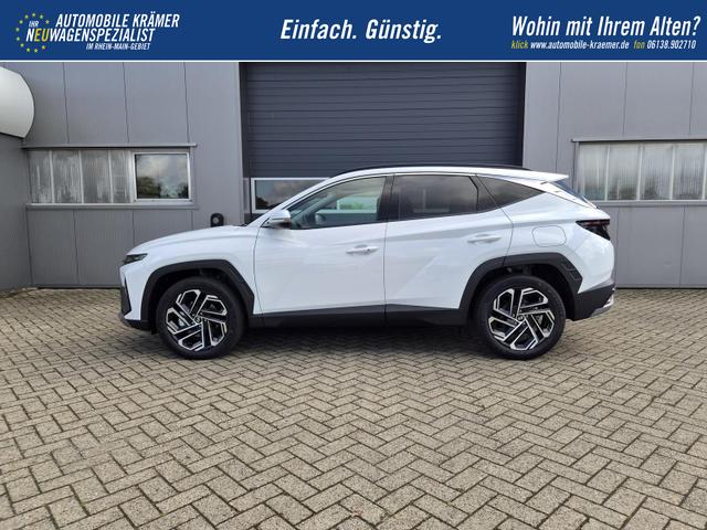 Hyundai TUCSON Trend 1.6 T-GDI 288PS Automatik PHEV Krell-Sound Teill-Leder elektr. Heckklappe ACC Klimaautomatik Sitzheizung Lenkrandheizung Navi PDC v+h R&uuml;ckf.Kamera Apple CarPlay + Android Auto 2xKeyless 19-LM 