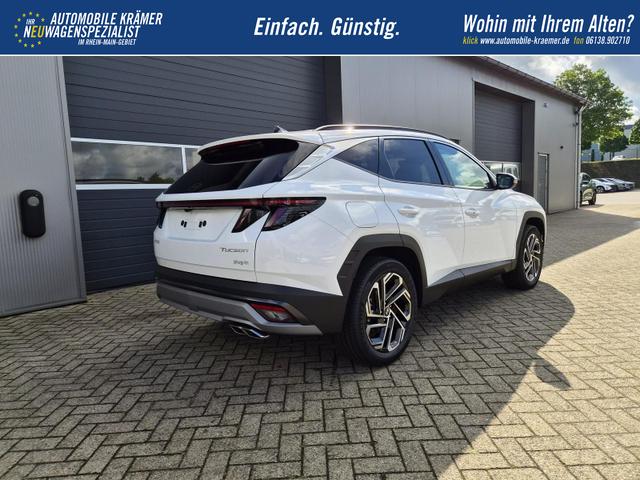 Hyundai TUCSON Trend 1.6 T-GDI 288PS Automatik PHEV Krell-Sound Teill-Leder elektr. Heckklappe ACC Klimaautomatik Sitzheizung Lenkrandheizung Navi PDC v+h R&uuml;ckf.Kamera Apple CarPlay + Android Auto 2xKeyless 19-LM 