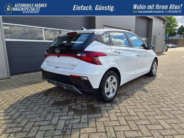 Hyundai i20 1.0 T-GDI 90PS 5-t&uuml;rig Sitzheizung Lenkradheizung R&uuml;ckf.Kamera PDC Klima Apple CarPlay Android Auto Tempomat Touchscreen 