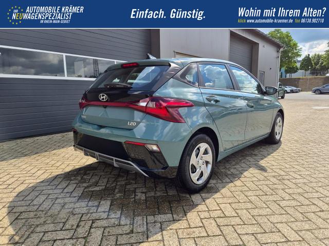 Hyundai i20 1.0 T-GDI 90PS 5-t&uuml;rig Sitzheizung Lenkradheizung R&uuml;ckf.Kamera PDC Klima Apple CarPlay Android Auto Tempomat Touchscreen 