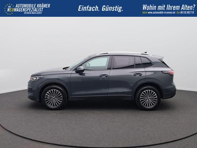 Volkswagen Tiguan Life 1,5 l eHybrid OPF 204PS DSG elekt.AHK Design Paket Matrix-Scheinw. elektr. Heckklappe Sitzheizung Lenkradheizung Frontscheibe beheizb. R&uuml;ckf.Kamera Klimaautomatik VW-Radio Bluetooth wireless Apple CarPlay + Android Auto PDC v+h ACC 2xKeyless 