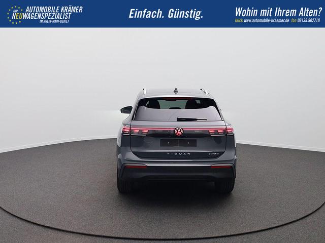 Volkswagen Tiguan Life 1,5 l eHybrid OPF 204PS DSG elekt.AHK Design Paket Matrix-Scheinw. elektr. Heckklappe Sitzheizung Lenkradheizung Frontscheibe beheizb. R&uuml;ckf.Kamera Klimaautomatik VW-Radio Bluetooth wireless Apple CarPlay + Android Auto PDC v+h ACC 2xKeyless 