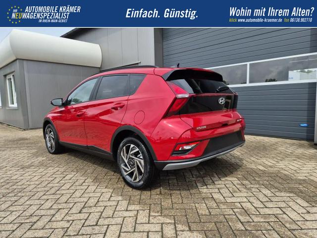 Hyundai BAYON Trend 1.0 T-GDI 90PS Klimaautomatik R&uuml;ckf.Kamera Parksensoren Sitzheizung Lenkradheizung Bluetooth Touchscreen Tempomat Apple CarPlay + Android Auto 16"LM 
