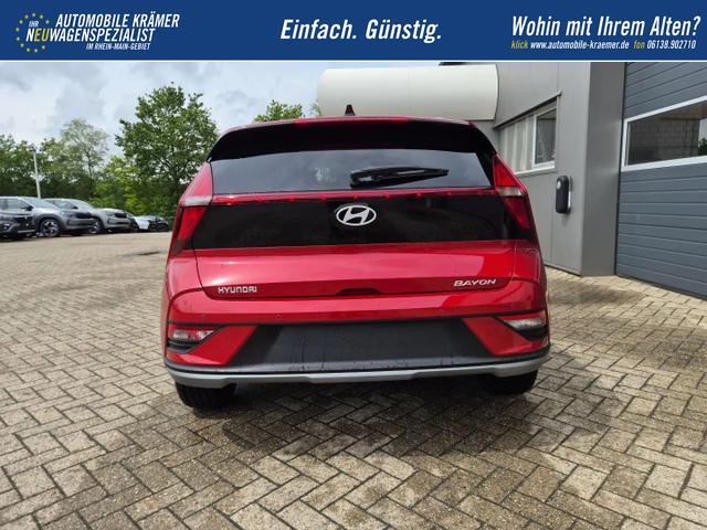 Hyundai BAYON Trend 1.0 T-GDI 90PS Klimaautomatik R&uuml;ckf.Kamera Parksensoren Sitzheizung Lenkradheizung Bluetooth Touchscreen Tempomat Apple CarPlay + Android Auto 16"LM 