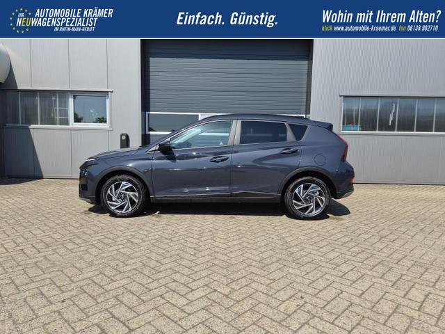 Hyundai BAYON Trend 1.0 T-GDI 90PS Automatik Klimaautomatik R&uuml;ckf.Kamera Parksensoren Sitzheizung Lenkradheizung Bluetooth Touchscreen Tempomat Apple CarPlay + Android Auto 16"LM 