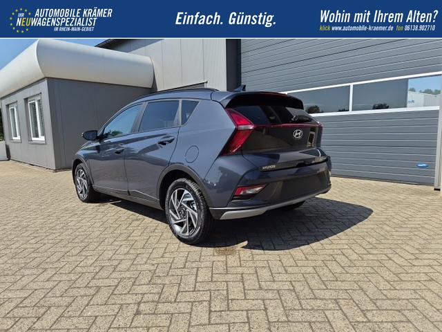 Hyundai BAYON Trend 1.0 T-GDI 90PS Automatik Klimaautomatik R&uuml;ckf.Kamera Parksensoren Sitzheizung Lenkradheizung Bluetooth Touchscreen Tempomat Apple CarPlay + Android Auto 16"LM 