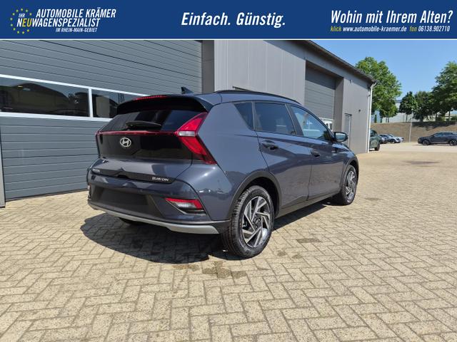 Hyundai BAYON Trend 1.0 T-GDI 90PS Automatik Klimaautomatik R&uuml;ckf.Kamera Parksensoren Sitzheizung Lenkradheizung Bluetooth Touchscreen Tempomat Apple CarPlay + Android Auto 16"LM 