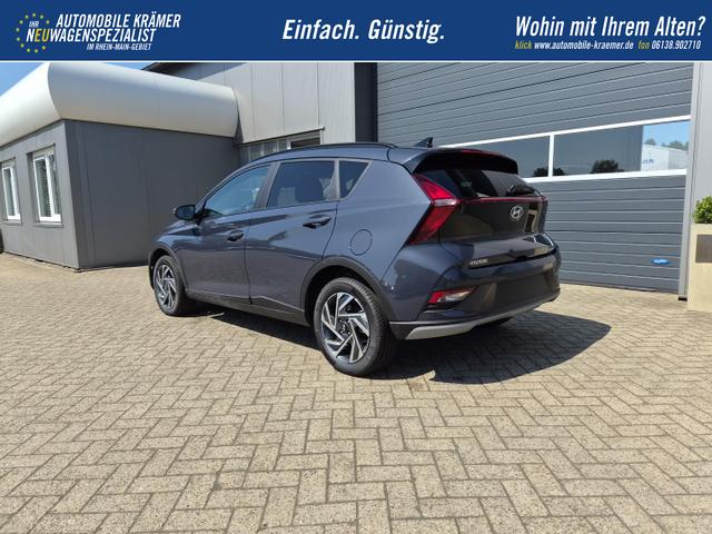 Hyundai BAYON Trend 1.0 T-GDI 90PS Klimaautomatik R&uuml;ckf.Kamera Parksensoren Sitzheizung Lenkradheizung Bluetooth Touchscreen Tempomat Apple CarPlay + Android Auto 16"LM 