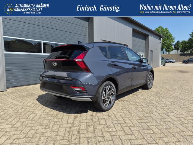 Hyundai BAYON Trend 1.0 T-GDI 90PS Klimaautomatik R&uuml;ckf.Kamera Parksensoren Sitzheizung Lenkradheizung Bluetooth Touchscreen Tempomat Apple CarPlay + Android Auto 16"LM 