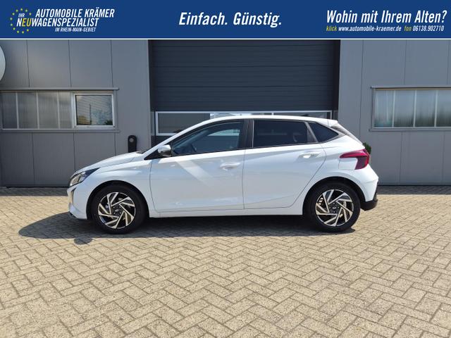 Hyundai i20 1.0 T-GDI 90PS Trend Automatik 5-t&uuml;rig Klimaautomatik Sitzheizung Lenkradheizung Navi R&uuml;ckf.Kamera PDC Apple CarPlay Android Auto Tempomat Touchscreen 16"LM 