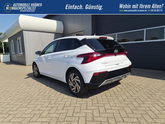 Hyundai i20 1.0 T-GDI 90PS Trend Automatik 5-t&uuml;rig Klimaautomatik Sitzheizung Lenkradheizung Navi R&uuml;ckf.Kamera PDC Apple CarPlay Android Auto Tempomat Touchscreen 16"LM 