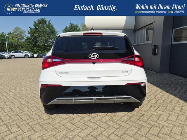 Hyundai i20 1.0 T-GDI 90PS Trend Automatik 5-t&uuml;rig Klimaautomatik Sitzheizung Lenkradheizung Navi R&uuml;ckf.Kamera PDC Apple CarPlay Android Auto Tempomat Touchscreen 16"LM 