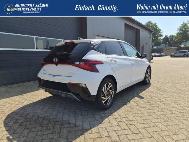 Hyundai i20 1.0 T-GDI 90PS Trend Automatik 5-t&uuml;rig Klimaautomatik Sitzheizung Lenkradheizung Navi R&uuml;ckf.Kamera PDC Apple CarPlay Android Auto Tempomat Touchscreen 16"LM 