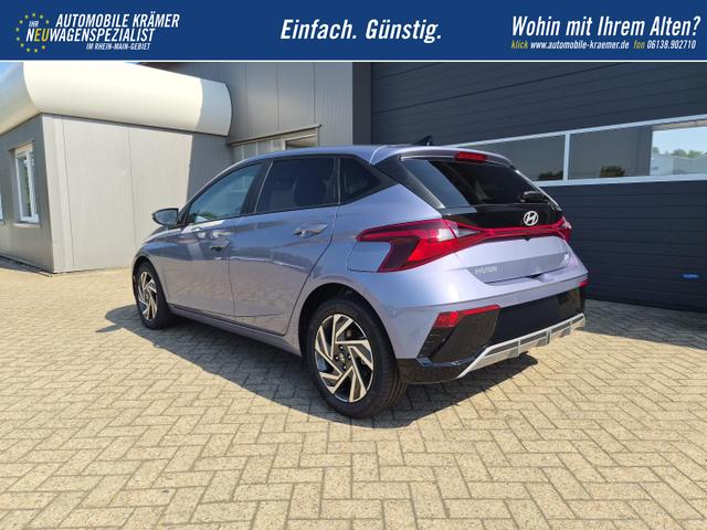 Hyundai i20 1.0 T-GDI 90PS Trend Automatik 5-t&uuml;rig Klimaautomatik Sitzheizung Lenkradheizung Navi R&uuml;ckf.Kamera PDC Apple CarPlay Android Auto Tempomat Touchscreen 16"LM 