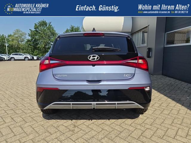 Hyundai i20 1.0 T-GDI 90PS Trend Automatik 5-t&uuml;rig Klimaautomatik Sitzheizung Lenkradheizung Navi R&uuml;ckf.Kamera PDC Apple CarPlay Android Auto Tempomat Touchscreen 16"LM 