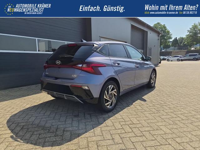 Hyundai i20 1.0 T-GDI 90PS Trend Automatik 5-t&uuml;rig Klimaautomatik Sitzheizung Lenkradheizung Navi R&uuml;ckf.Kamera PDC Apple CarPlay Android Auto Tempomat Touchscreen 16"LM 