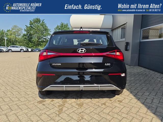 Hyundai i20 1.0 T-GDI 90PS Automatik 5-T&uuml;rer Sitzheizung Lenkradheizung R&uuml;ckf.Kamera PDC Klima Apple CarPlay Android Auto Tempomat Touchscreen 