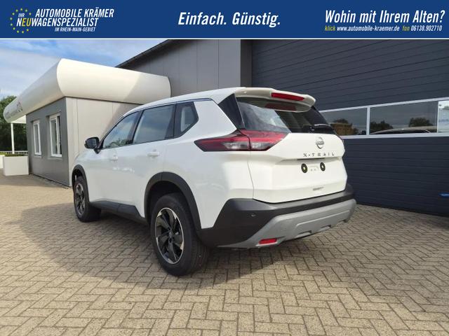 Nissan X-Trail Acenta 1.5 MHEV 163PS Automatik Sitzheizung v+h Lenkradheizung Frontscheibe beheizb. Klimaautomatik R&uuml;ckf.Kamera Bluetooth Touchscreen Apple CarPlay Android Auto PDC 2x Keyless 18"LM 