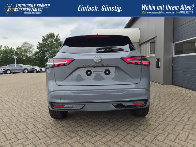 Nissan Qashqai 1.3 DIG-T MHEV 158 PS X-Tronic N-Design Head-Up Display Teil-Leder Klimaautomatik Sitzheizung Lenkradheizung Navi elektr. Heckklappe ACC PDC v+h 360&deg;Kamera DAB Bluetooth Touchscreen Apple CarPlay Android Auto 19"Zoll 