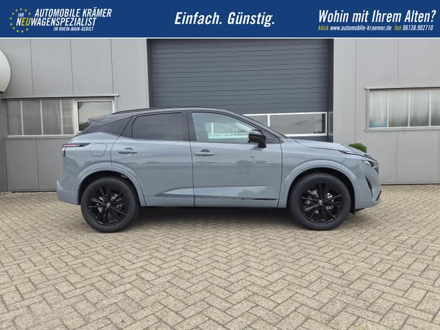 Nissan Qashqai 1.3 DIG-T MHEV 158 PS X-Tronic N-Design Head-Up Display Teil-Leder Klimaautomatik Sitzheizung Lenkradheizung Navi elektr. Heckklappe ACC PDC v+h 360&deg;Kamera DAB Bluetooth Touchscreen Apple CarPlay Android Auto 19"Zoll 