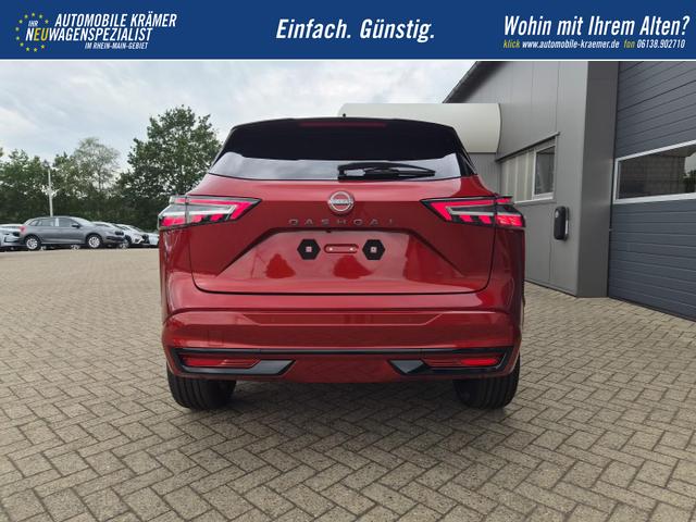 Nissan Qashqai 1.3 DIG-T MHEV 158 PS X-Tronic N-Design Head-Up Display Teil-Leder Klimaautomatik Sitzheizung Lenkradheizung Navi elektr. Heckklappe ACC PDC v+h 360&deg;Kamera DAB Bluetooth Touchscreen Apple CarPlay Android Auto 19"Zoll 