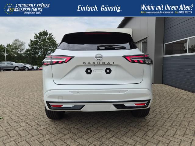 Nissan Qashqai 1.3 DIG-T MHEV 158 PS X-Tronic N-Design Head-Up Display Teil-Leder Klimaautomatik Sitzheizung Lenkradheizung Navi elektr. Heckklappe ACC PDC v+h 360&deg;Kamera DAB Bluetooth Touchscreen Apple CarPlay Android Auto 19"Zoll 