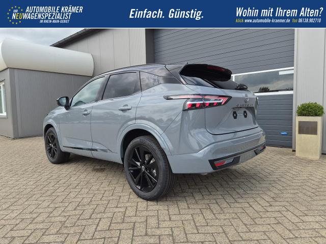 Nissan Qashqai 1.3 DIG-T MHEV 158 PS X-Tronic N-Design PanoDach Teil-Leder Klimaautomatik Sitzheizung Lenkradheizung Navi ACC PDC v+h 360&deg;Kamera DAB Bluetooth Touchscreen Apple CarPlay Android Auto 19"Zoll 