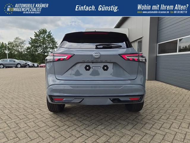 Nissan Qashqai 1.3 DIG-T MHEV 158 PS X-Tronic N-Design PanoDach Teil-Leder Klimaautomatik Sitzheizung Lenkradheizung Navi ACC PDC v+h 360&deg;Kamera DAB Bluetooth Touchscreen Apple CarPlay Android Auto 19"Zoll 