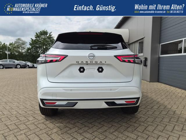 Nissan Qashqai 1.3 DIG-T MHEV 158 PS X-Tronic N-Design PanoDach Teil-Leder Klimaautomatik Sitzheizung Lenkradheizung Navi ACC PDC v+h 360&deg;Kamera DAB Bluetooth Touchscreen Apple CarPlay Android Auto 19"Zoll 