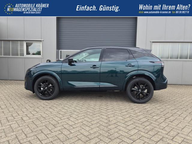 Nissan Qashqai 1.3 DIG-T MHEV 158 PS X-Tronic N-Design Head-Up Display Teil-Leder Klimaautomatik Sitzheizung Lenkradheizung Navi elektr. Heckklappe ACC PDC v+h 360&deg;Kamera DAB Bluetooth Touchscreen Apple CarPlay Android Auto 19"Zoll 