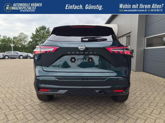 Nissan Qashqai 1.3 DIG-T MHEV 158 PS X-Tronic N-Design Head-Up Display Teil-Leder Klimaautomatik Sitzheizung Lenkradheizung Navi elektr. Heckklappe ACC PDC v+h 360&deg;Kamera DAB Bluetooth Touchscreen Apple CarPlay Android Auto 19"Zoll 