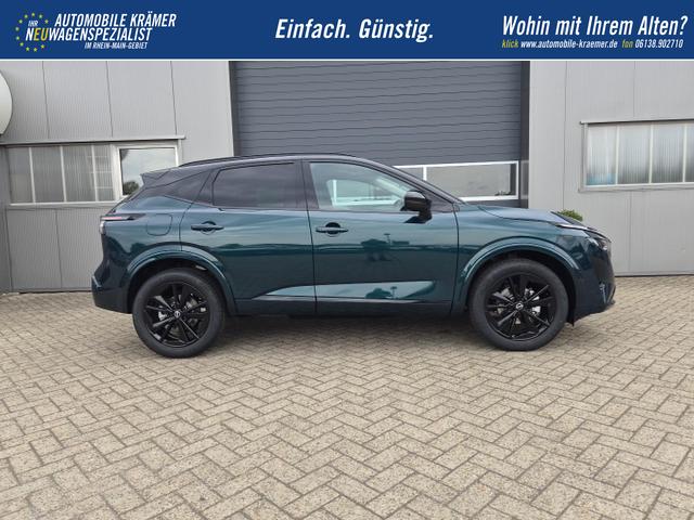 Nissan Qashqai 1.3 DIG-T MHEV 158 PS X-Tronic N-Design Head-Up Display Teil-Leder Klimaautomatik Sitzheizung Lenkradheizung Navi elektr. Heckklappe ACC PDC v+h 360&deg;Kamera DAB Bluetooth Touchscreen Apple CarPlay Android Auto 19"Zoll 