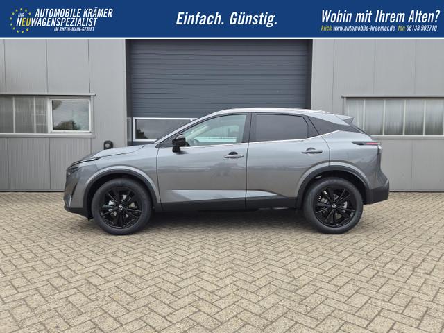 Nissan Qashqai 1.3 DIG-T MHEV 158 PS X-Tronic Tekna Voll-Leder Klimaautomatik PanoGlasdach Sitzheizung Lenkradheizung Navi Head-Up Display elektr. Heckklappe ACC PDC v+h 360&deg;Kamera DAB Bluetooth Touchscreen Apple CarPlay Android Auto 19"LM 