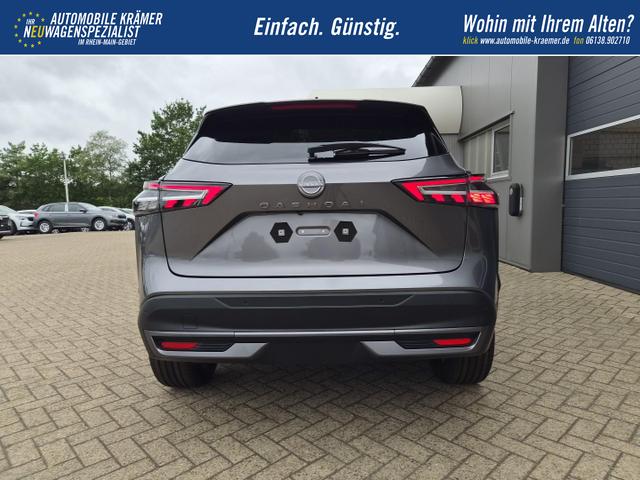 Nissan Qashqai 1.3 DIG-T MHEV 158 PS X-Tronic Tekna Voll-Leder Klimaautomatik PanoGlasdach Sitzheizung Lenkradheizung Navi Head-Up Display elektr. Heckklappe ACC PDC v+h 360&deg;Kamera DAB Bluetooth Touchscreen Apple CarPlay Android Auto 19"LM 