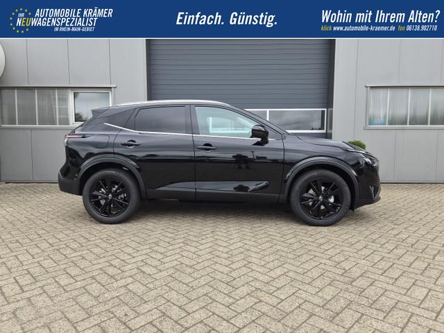 Nissan Qashqai 1.3 DIG-T MHEV 158 PS X-Tronic Tekna Voll-Leder Klimaautomatik PanoGlasdach Sitzheizung Lenkradheizung Navi Head-Up Display elektr. Heckklappe ACC PDC v+h 360&deg;Kamera DAB Bluetooth Touchscreen Apple CarPlay Android Auto 19"LM 