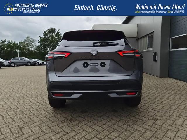 Nissan Qashqai 1.3 DIG-T MHEV 158 PS X-Tronic N-Connecta Teil-Leder PanoGlasdach Klimaautomatik Sitzheizung Lenkradheizung Navi ACC PDC v+h 360&deg;Kamera DAB Bluetooth Touchscreen Apple CarPlay Android Auto 18"LM 