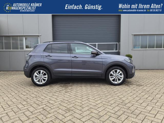 Volkswagen T-Cross 1.0 TSI 116PS DSG Life AHK (abnehmbar) IQ.LIGHT-LED-Matrix Sitzheizung R&uuml;ckf.Kamera Klimaautomatik Abstandstempomat Apple CarPlay Android Auto 