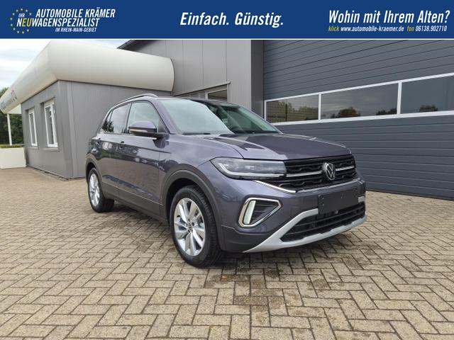 Volkswagen T-Cross 1.0 TSI 116PS DSG Life AHK (abnehmbar) IQ.LIGHT-LED-Matrix Sitzheizung R&uuml;ckf.Kamera Klimaautomatik Abstandstempomat Apple CarPlay Android Auto 
